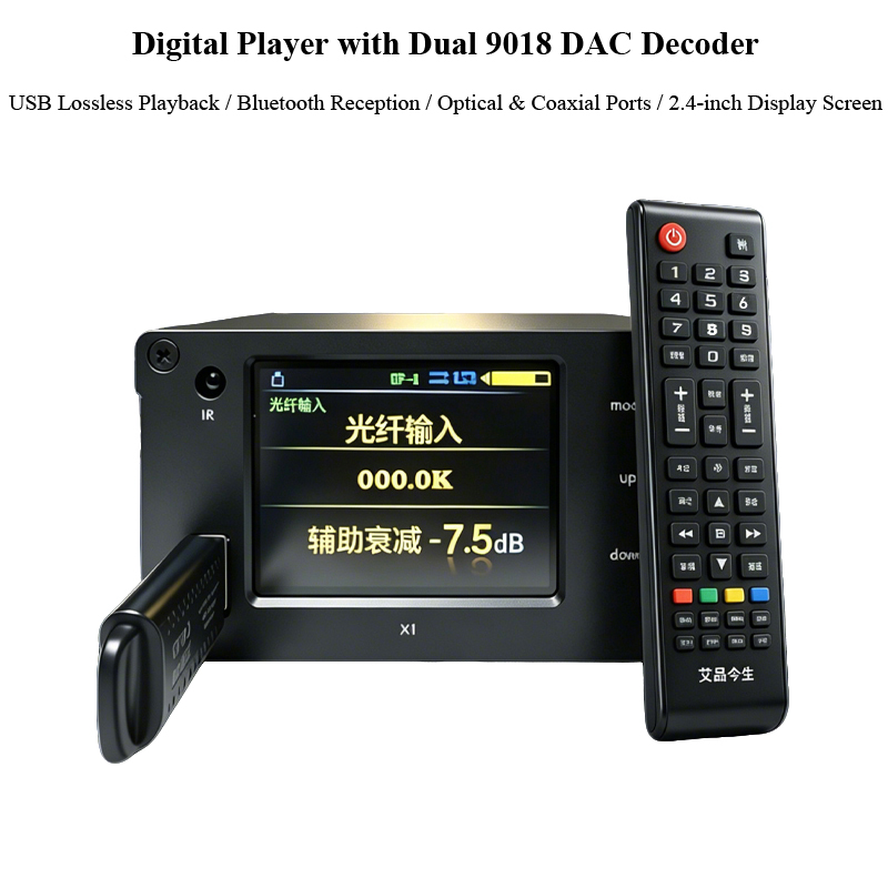 Audio Music Free Mp3 - Reprodutor de Áudio Digital Dual ES9018K2M