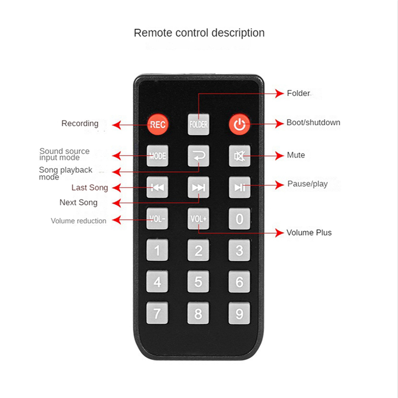 Audio Music Free Mp3 - CJSD-2X reprodutor de áudio digital bluetooth