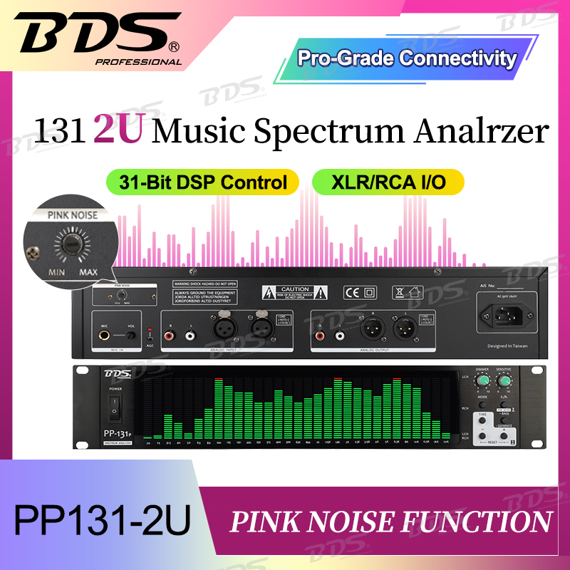 Audio To Music Generator - BDS PP-131P Analisador de áudio de