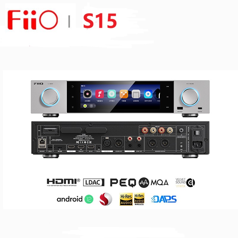 Audio Music Free Mp3 - FiiO S15 Desktop Hi-Res Audio Music