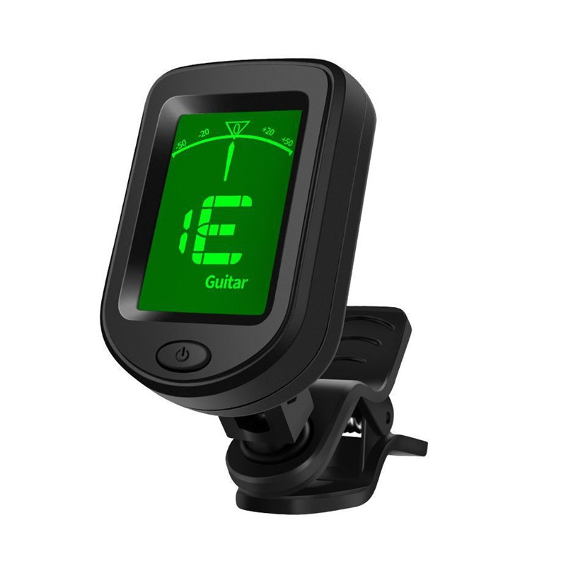 Guitar Tuner Clip - Sintonizador digital LCD para guitarra, baixo,