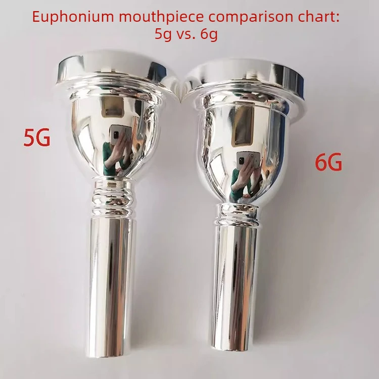 Trombone Mouthpiece - Acessório para Instrumentos de Sopro -