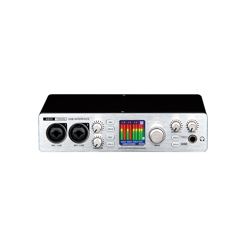 Audio Music Track - Placa de som externa usb, estúdio