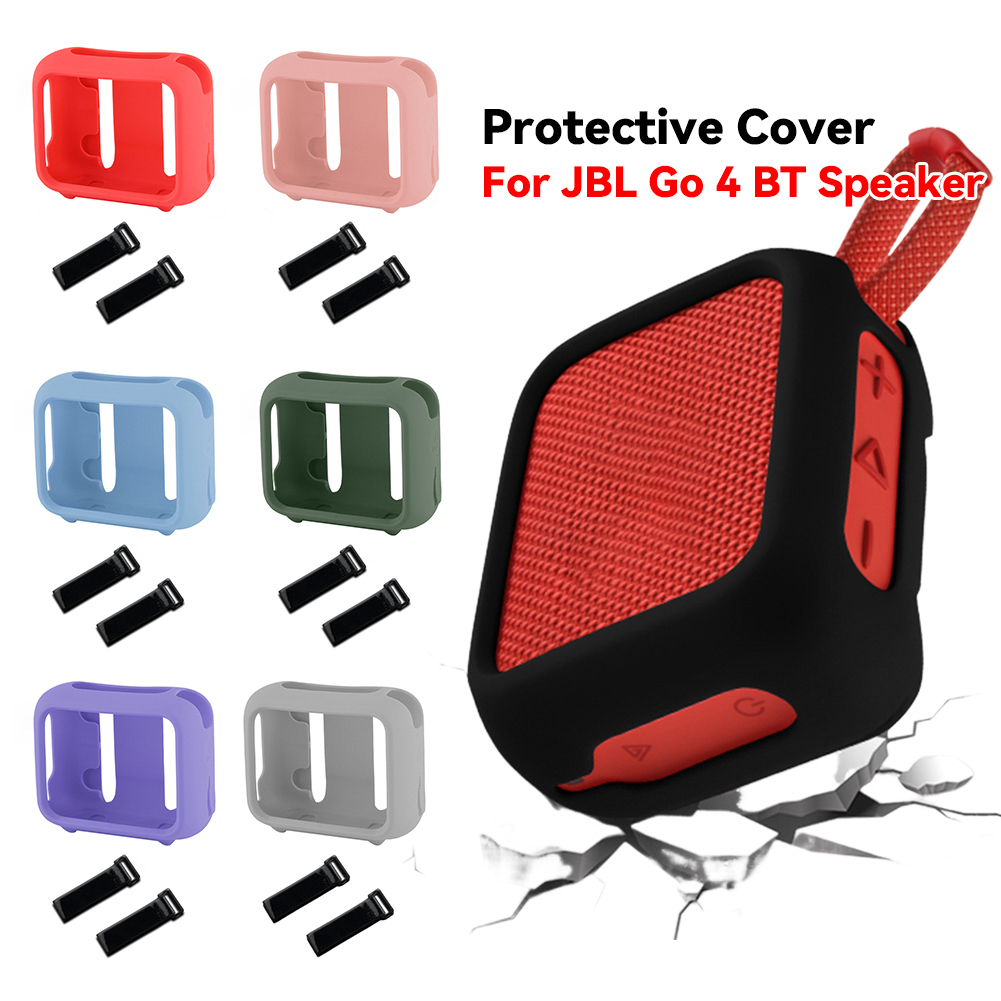 Jbl Speaker Go 4 - Capa Protetora de Silicone com Alça
