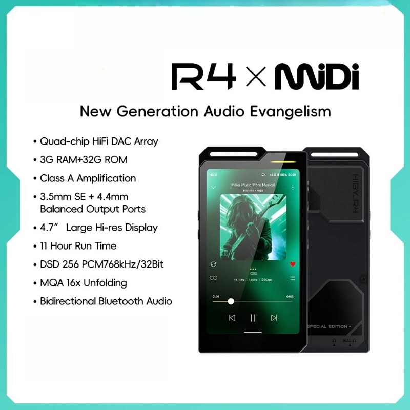 Audio Music Free Mp3 - R4 versão midi es9018q2m * 4