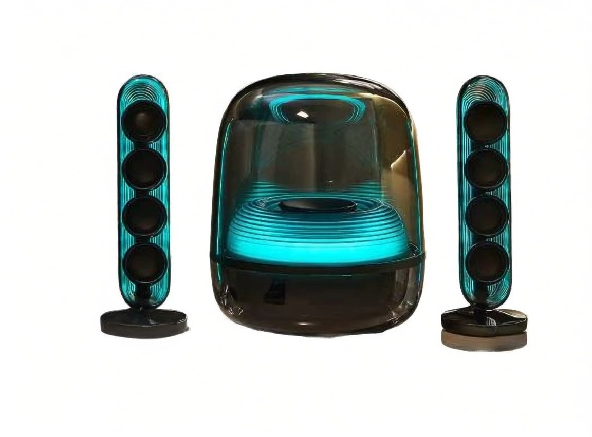 Audio To Music Generator - Aplicável a Soundsticks 5 Music Crystal