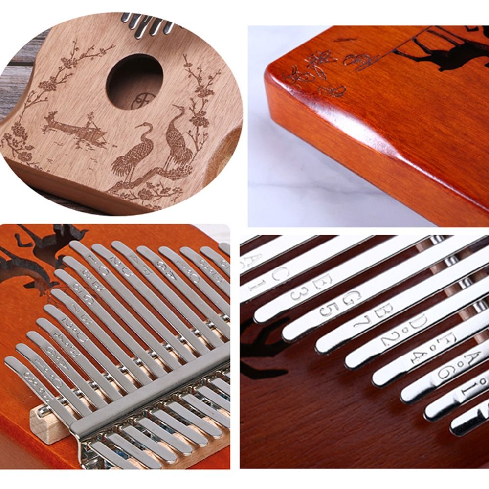 Kalimba Thumb Piano - Novo Piano de Polegar Profissional Ajustado,