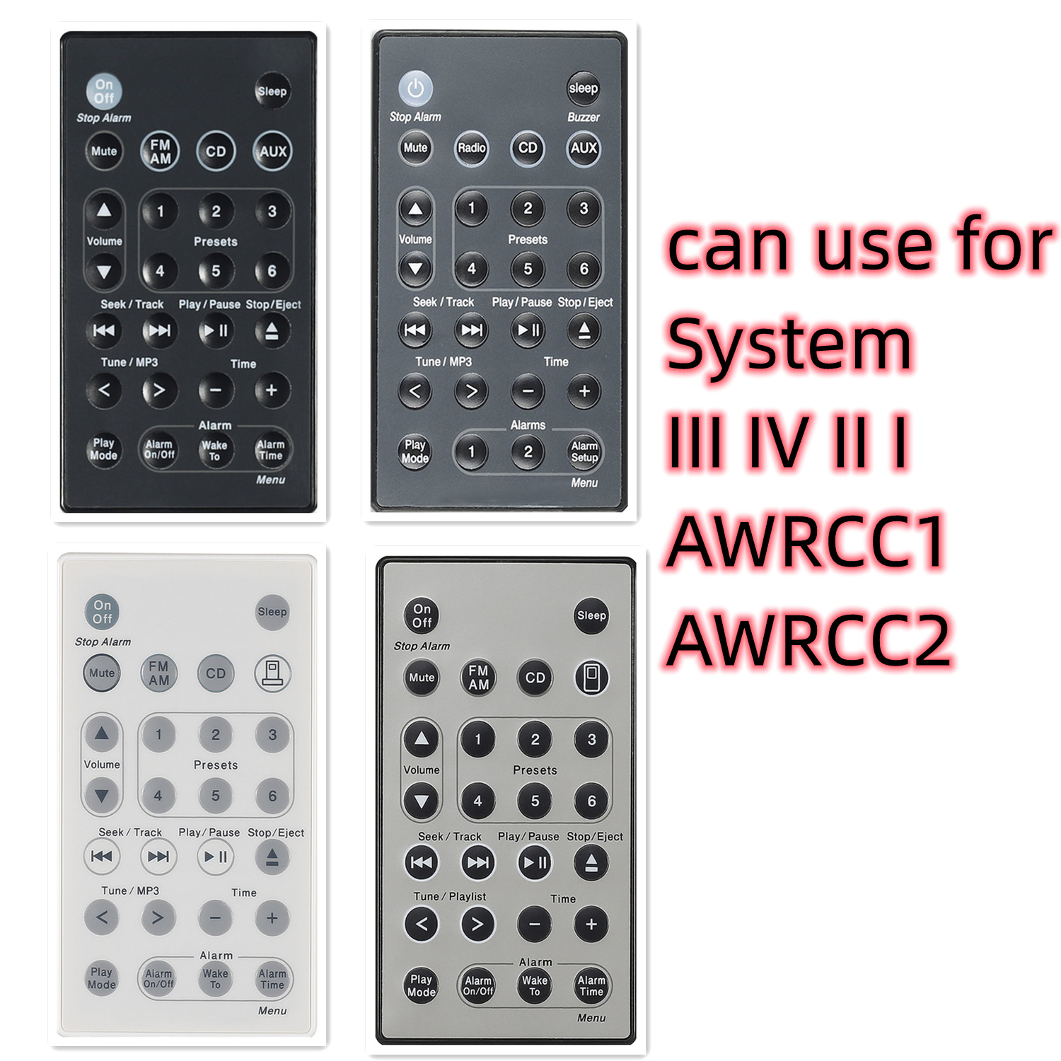 Audio To Music Generator - Substituição Controle Remoto Universal para Bose