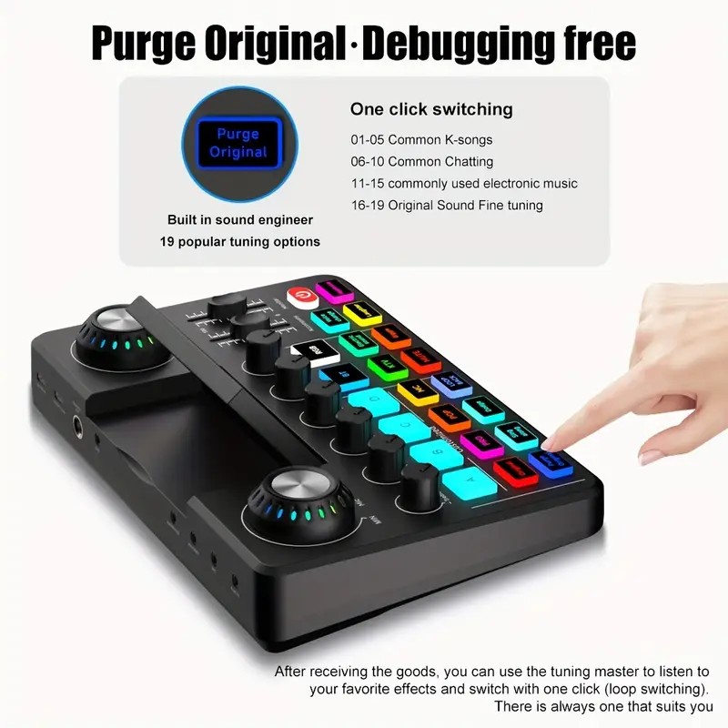Audio Music Changer - Mixer de Áudio, Placa de Som