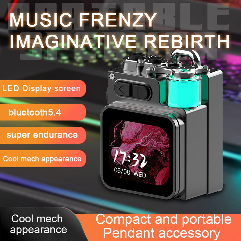 Audio Music Player App - Tela de toque inteligente alto-falante bluetooth