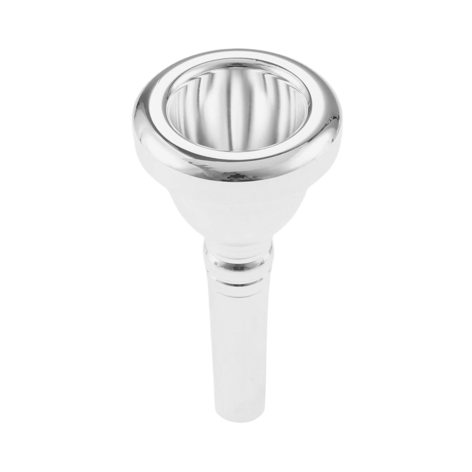 1 Peça Bocal de Trombone Prata - Trombone Mouthpiece avaliação e preço
