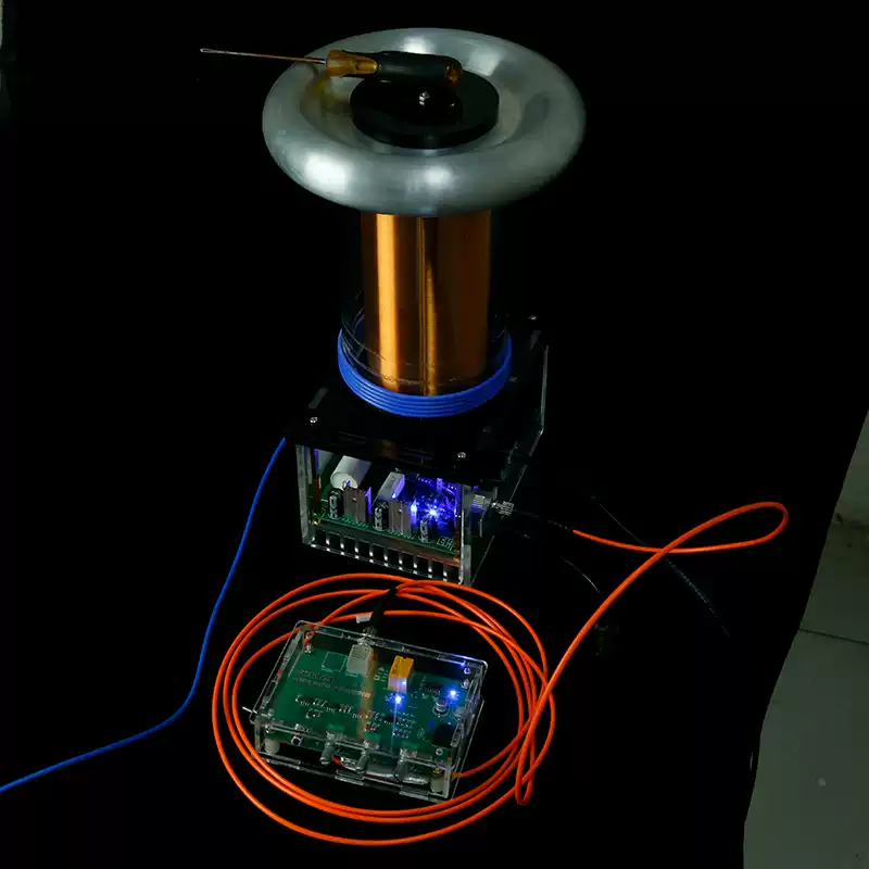 Bobina de Tesla 220V Portátil  - Audio To Music Generator avaliação e preço