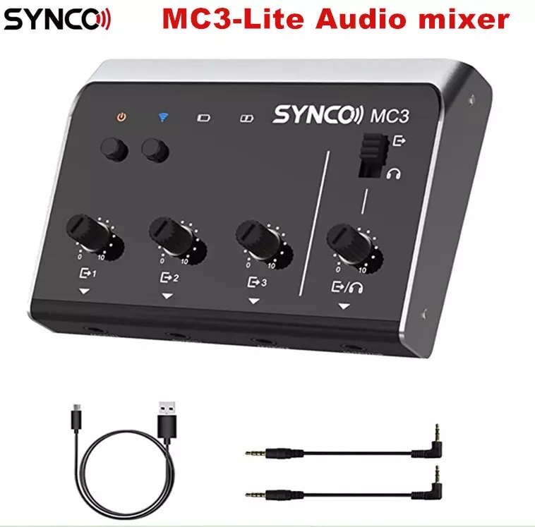 Synco MC3 Lite Mixer de Áudio  - Audio And Music Mixer avaliação e preço