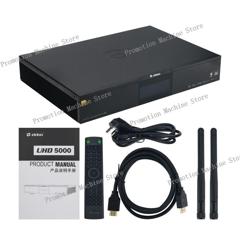 ZIDOO UHD5000 Ultra-HD Music P - Audiovision Music Player avaliação e preço