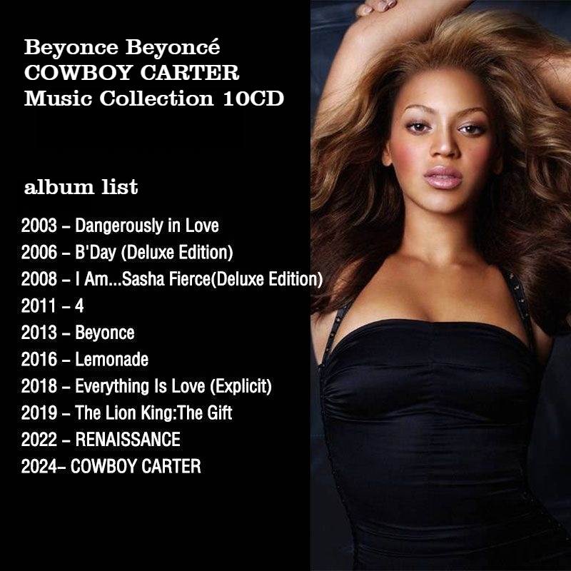 Coleção de Álbuns Musicais Bey - Audio Music Original avaliação e preço