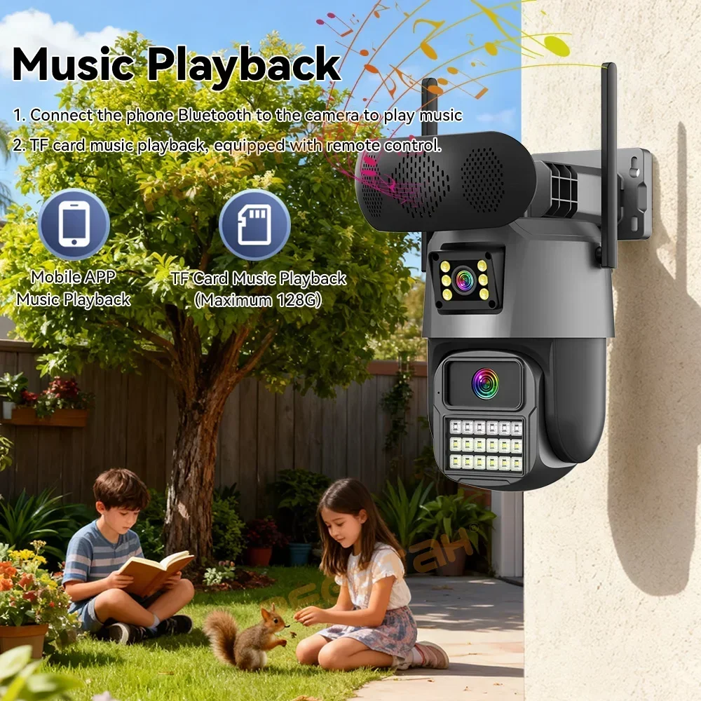 Câmera de segurança externa de - Audiovision Music Player avaliação e preço