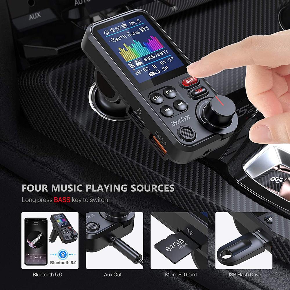 Transmissor fm sem fio para ca - Audio Music Free Mp3 avaliação e preço