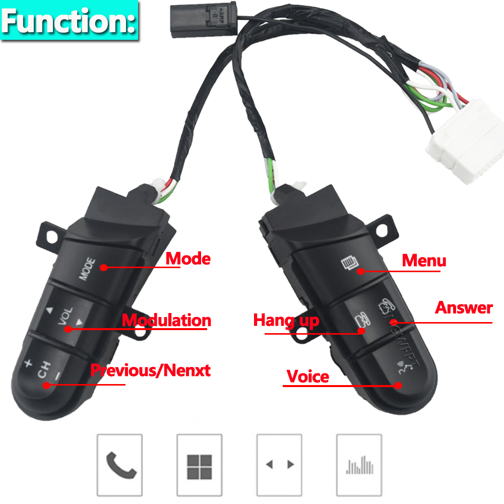 BINGWFPT Interruptor de áudio  - Audio Music Volume avaliação e preço