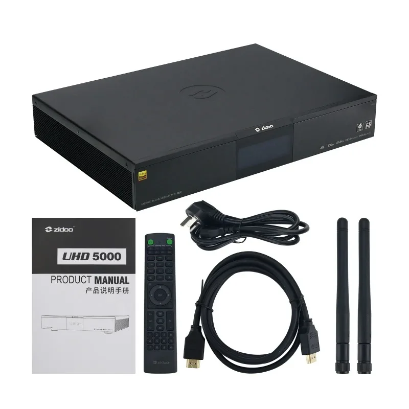 ZIDOO UHD5000 4K HDR Dolby Vis - Audiovision Music Player avaliação e preço