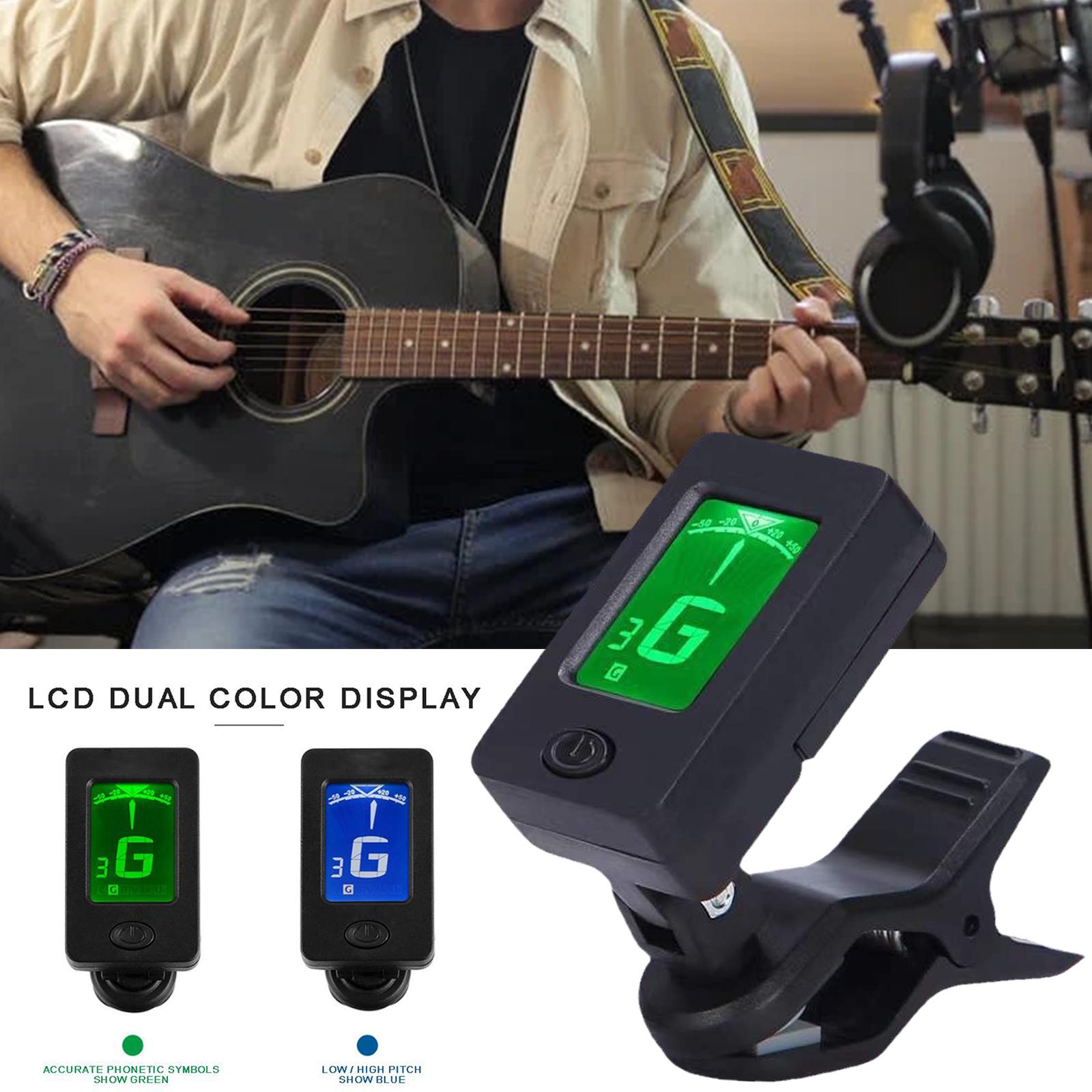 Profissional 360 °   Afinador  - Guitar Tuner Clip avaliação e preço