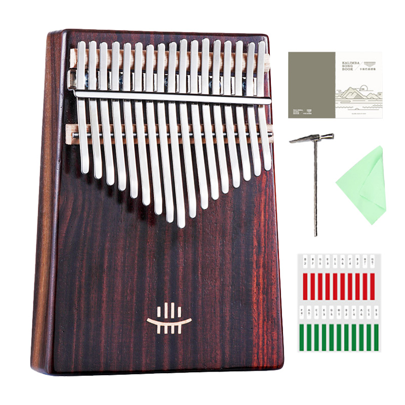 Hluru-Piano completo de madeir - Kalimba Thumb Piano avaliação e preço