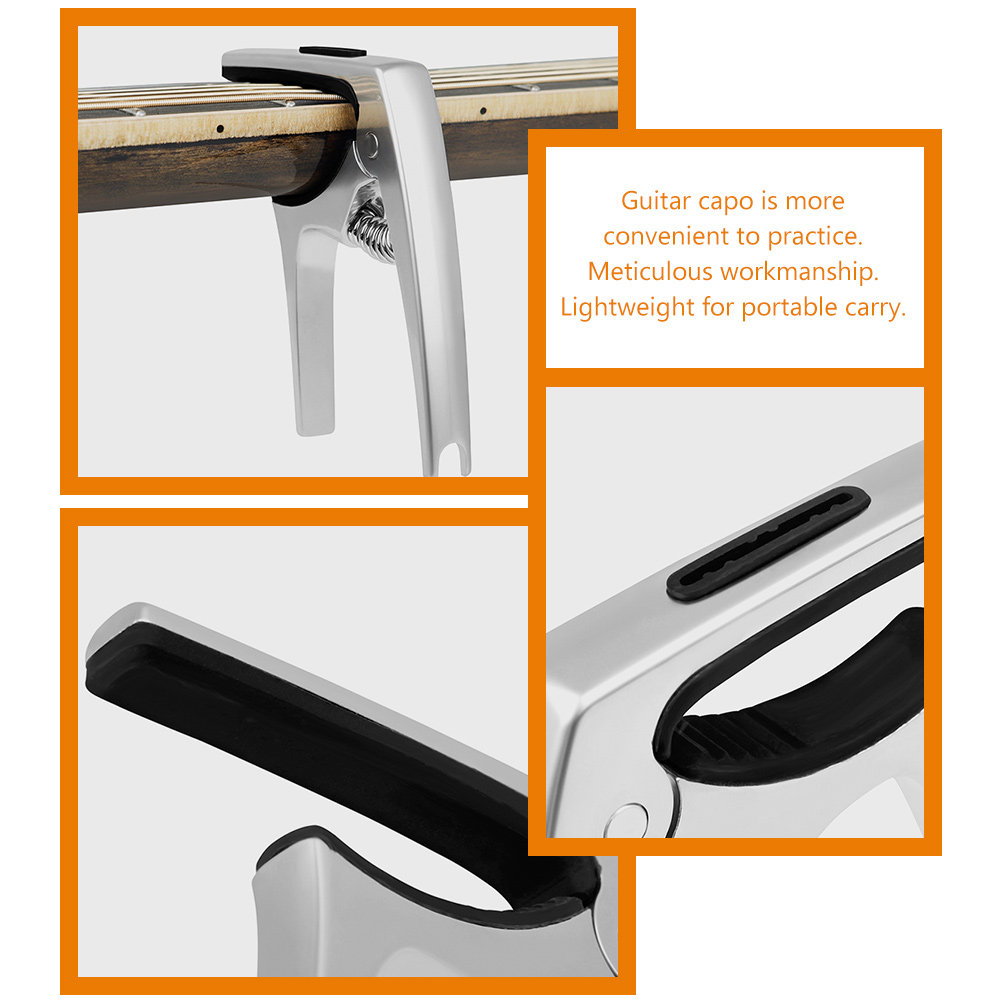 Capotraste de Guitarra de Meta - Guitar Tuner Clip avaliação e preço