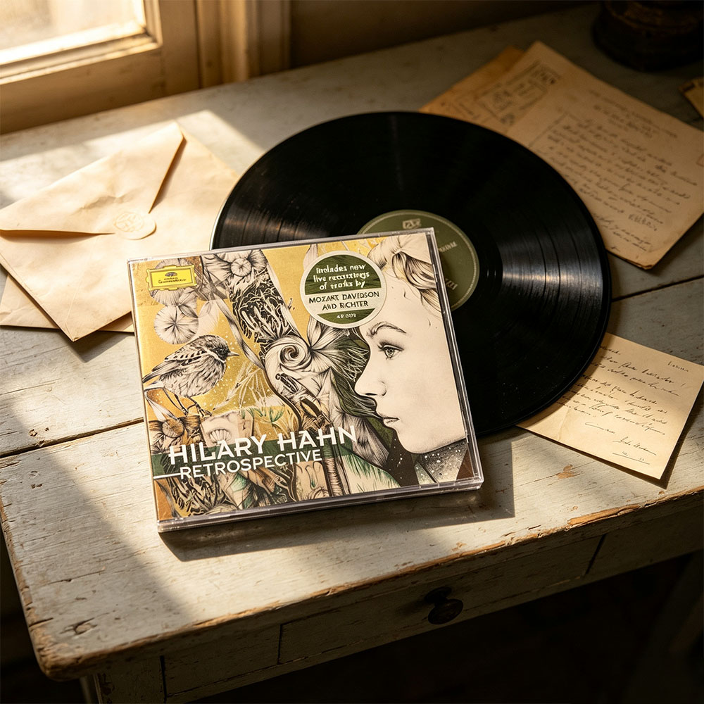 CD 'Retrospective' Hilary Hahn - Audio Music Recording avaliação e preço