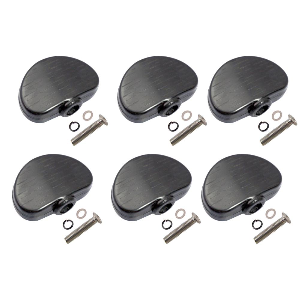Guitarra preta Tuning Pegs Cha - Guitar Tuner Clip avaliação e preço
