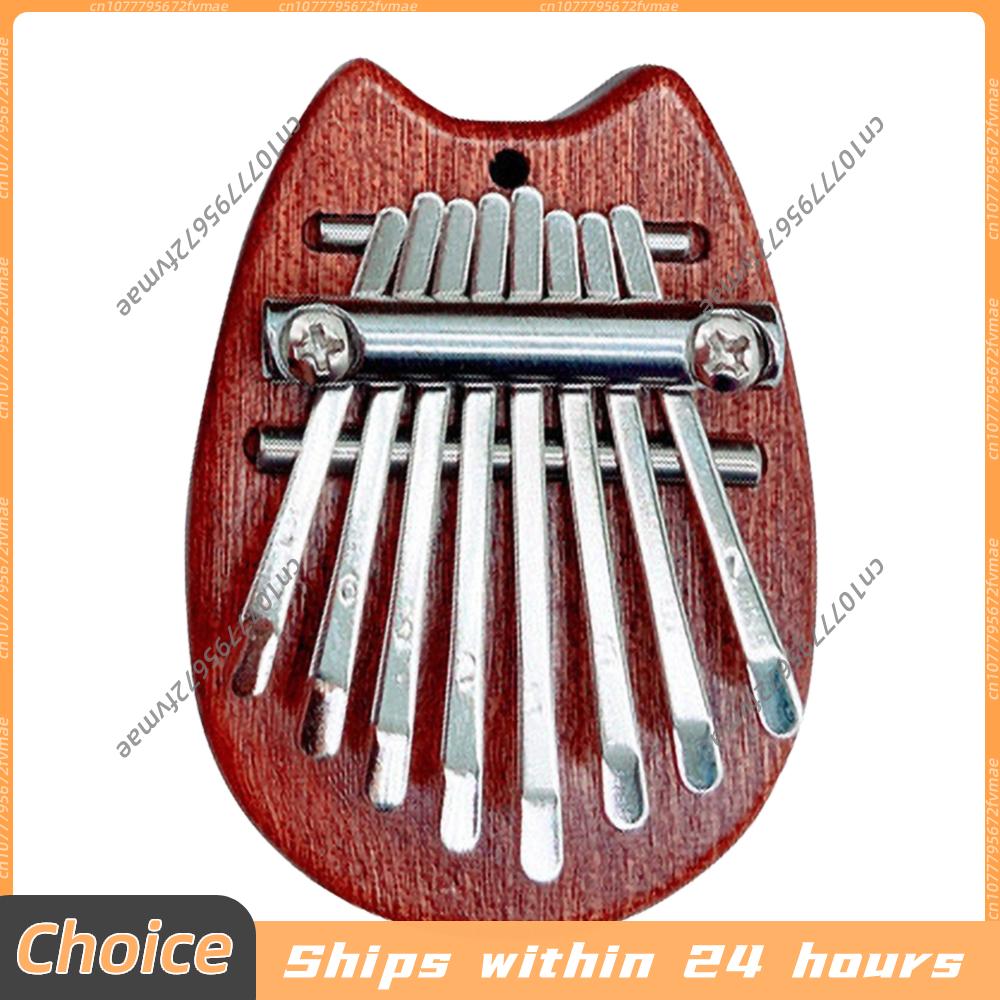Mini Kalimba de Madeira com 8  - Kalimba Thumb Piano avaliação e preço