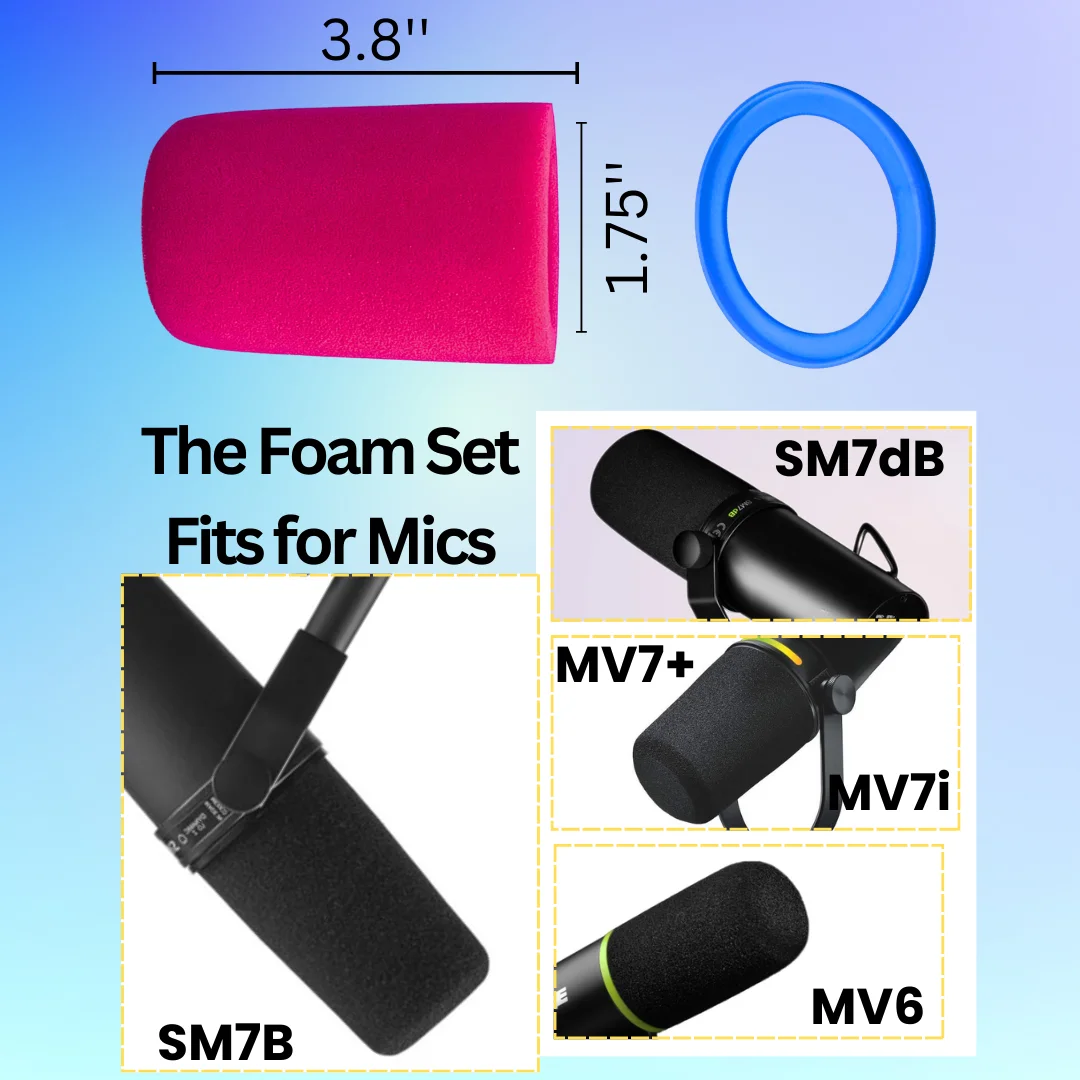 Filtro Anti-Pop de Substituiçã - Shure Mic Sm7B avaliação e preço