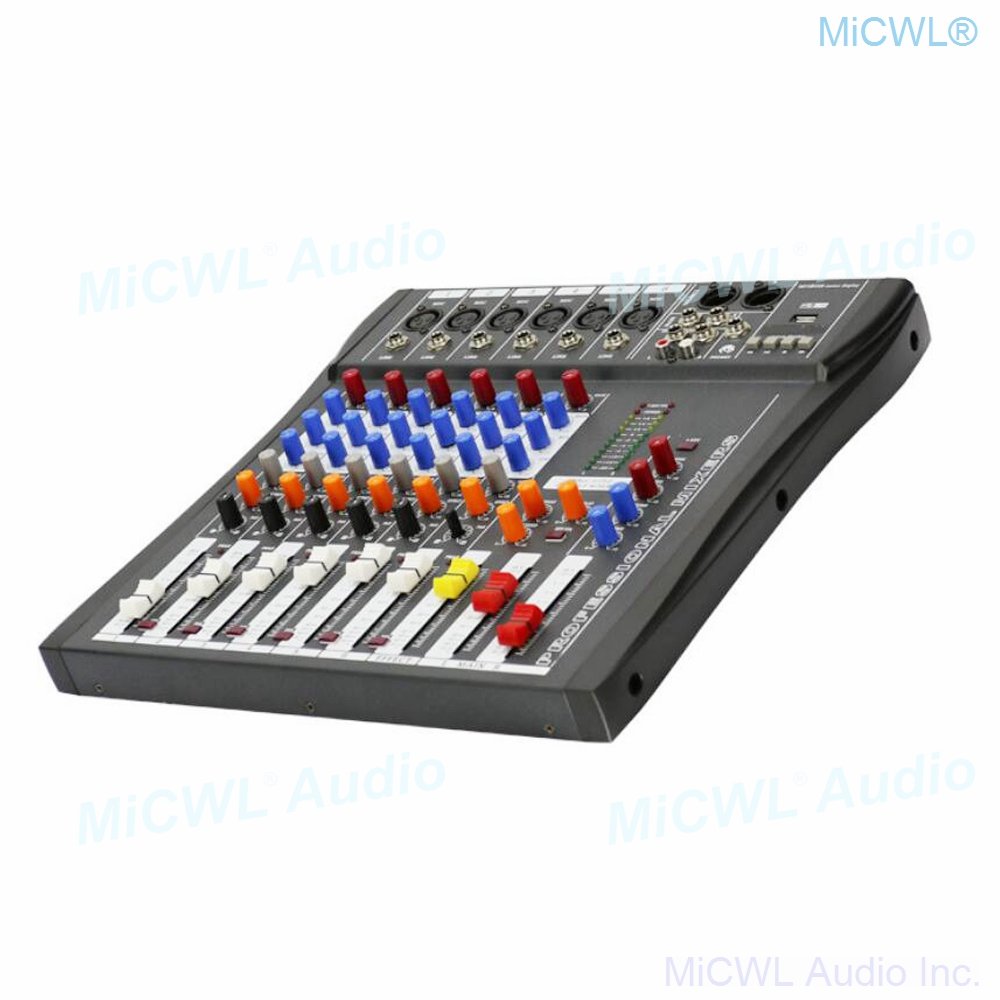 Mixer de áudio MiCWL 6 canais  - Audio And Music Mixer avaliação e preço