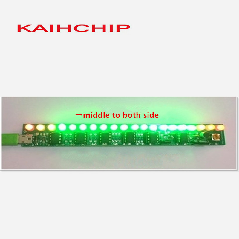 Kit DIY de Luz de Espectro de  - Audio Music Volume avaliação e preço
