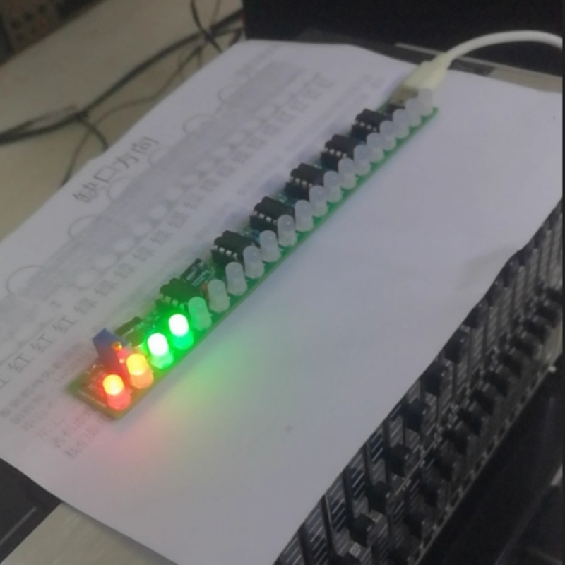 Kit DIY de Luz de Espectro de  - Audio Music Volume avaliação e preço