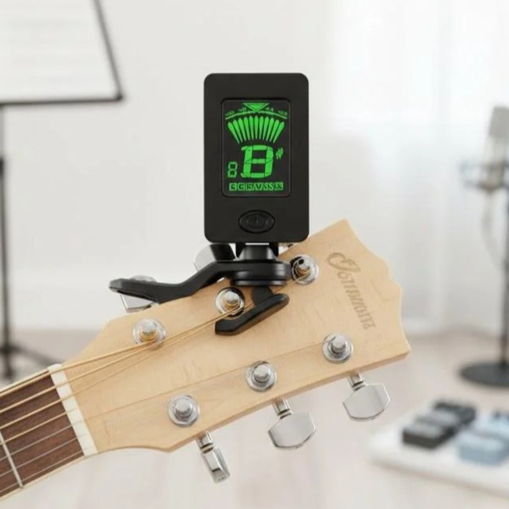 Afinador de Guitarra Clip-on L - Guitar Tuner Clip avaliação e preço