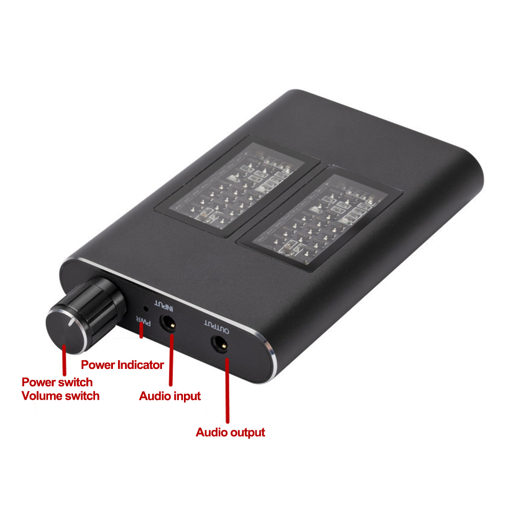 Amplificador de fone de ouvido - Audio Music Free Mp3 avaliação e preço