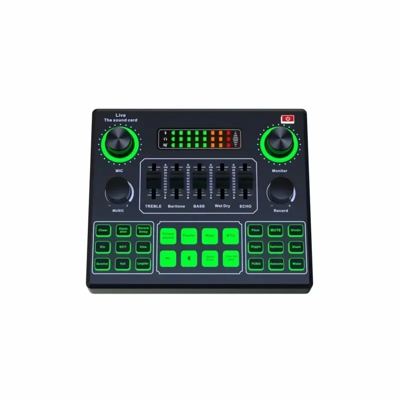 V9sj misturador de áudio exter - Audio And Music Mixer avaliação e preço