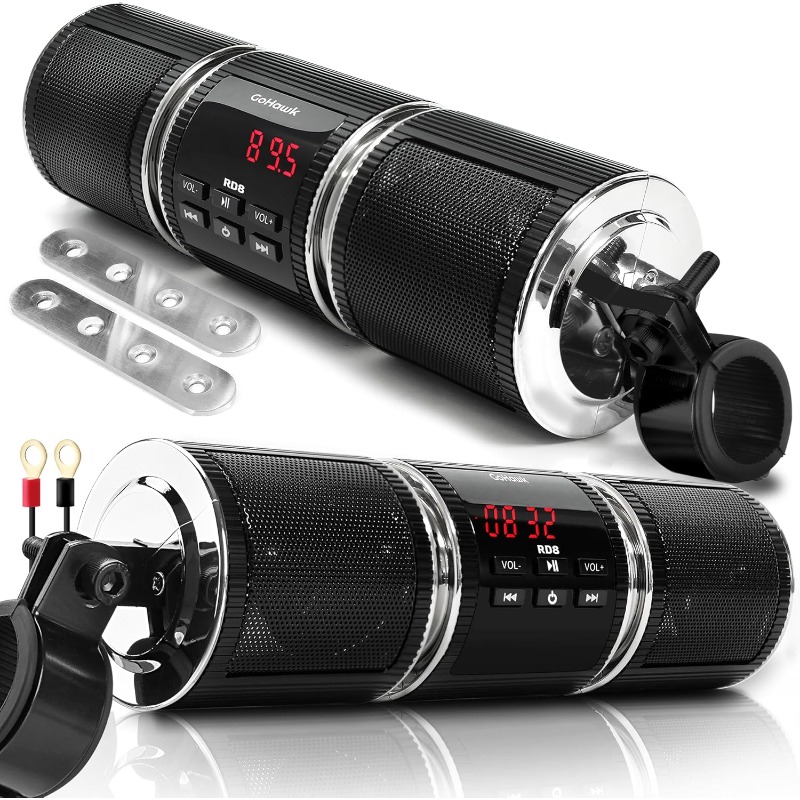Alto-falante estéreo para moto - Audio Music Free Mp3 avaliação e preço