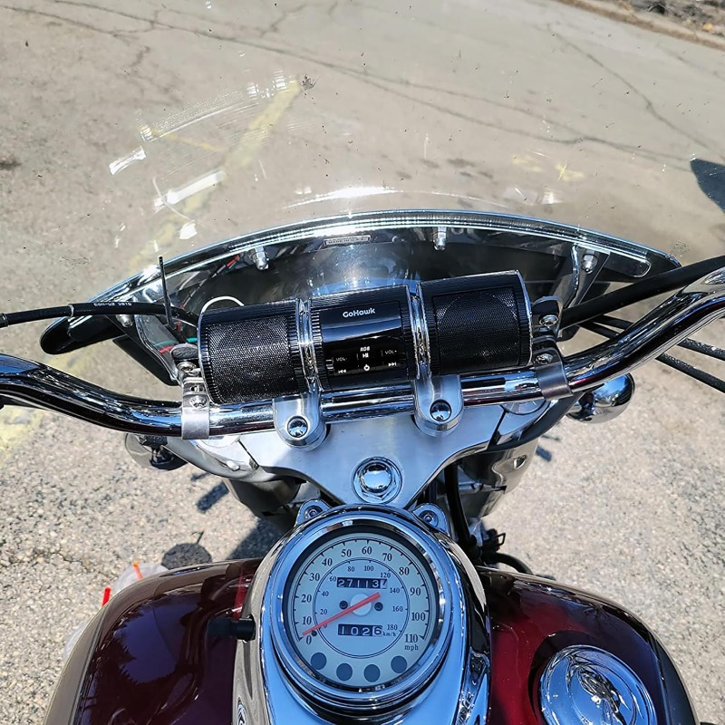 Alto-falante estéreo para moto - Audio Music Free Mp3 avaliação e preço