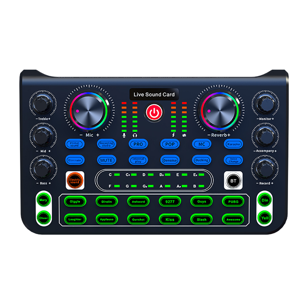 Placa misturadora de som placa - Audio Music Changer avaliação e preço