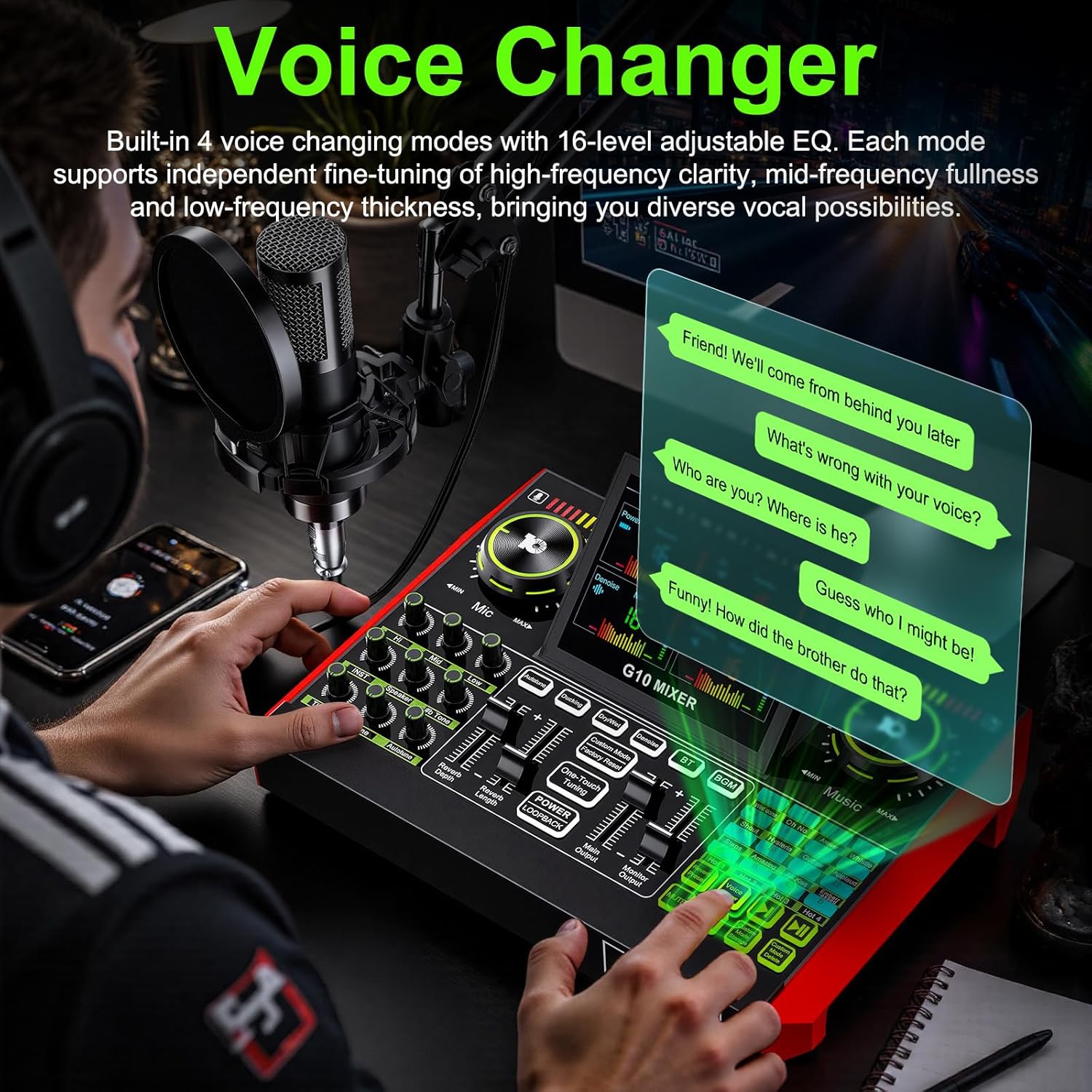 Interface de Áudio para Stream - Audio Music Changer avaliação e preço