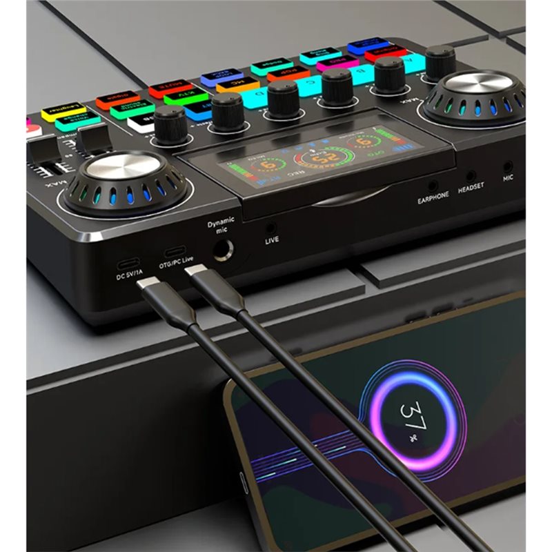 Mixer de Áudio ABLB, Placa de  - Audio Music Changer avaliação e preço