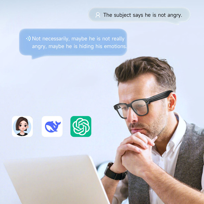Óculos Inteligentes AI com Câm - Audio Music Ai avaliação e preço