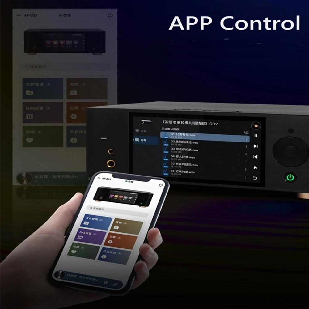 VOVOFOX-HiFi AP05S Reprodutor  - Audio Music Free Mp3 avaliação e preço