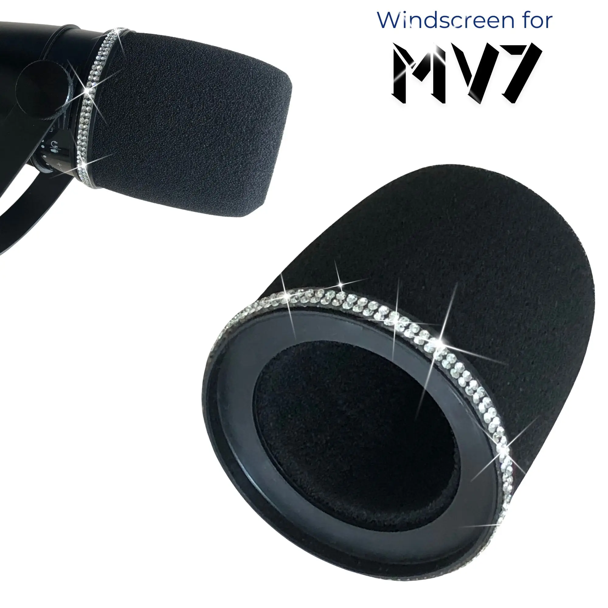 Filtro pop de espuma mv7 brilh - Shure Mic Sm7B avaliação e preço