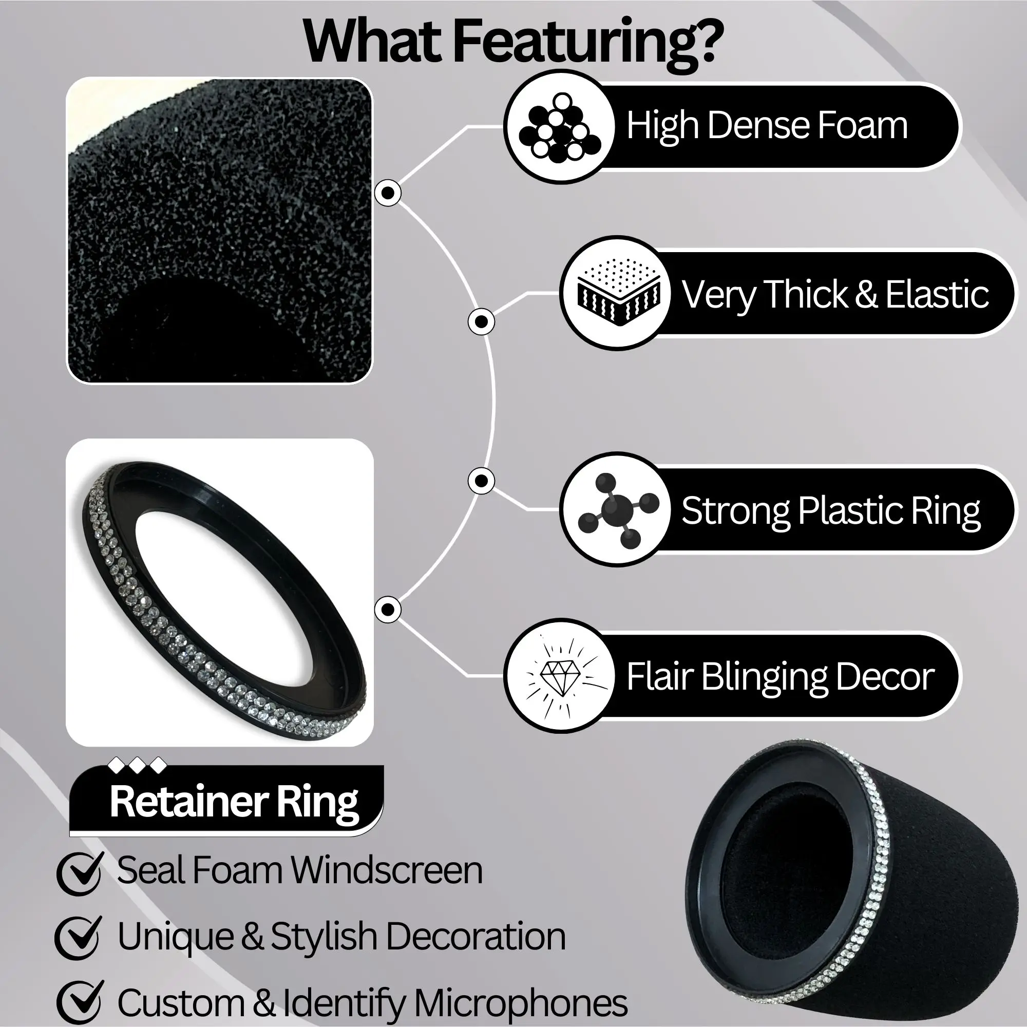 Filtro pop de espuma mv7 brilh - Shure Mic Sm7B avaliação e preço