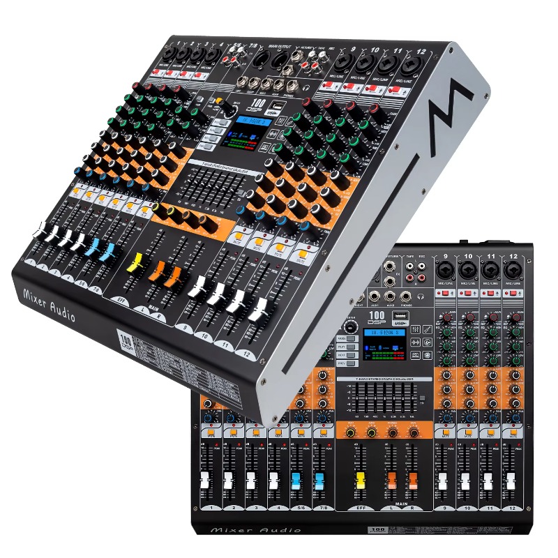 Mixer de Áudio GAX-HLM80 Verde - Audio And Music Mixer avaliação e preço