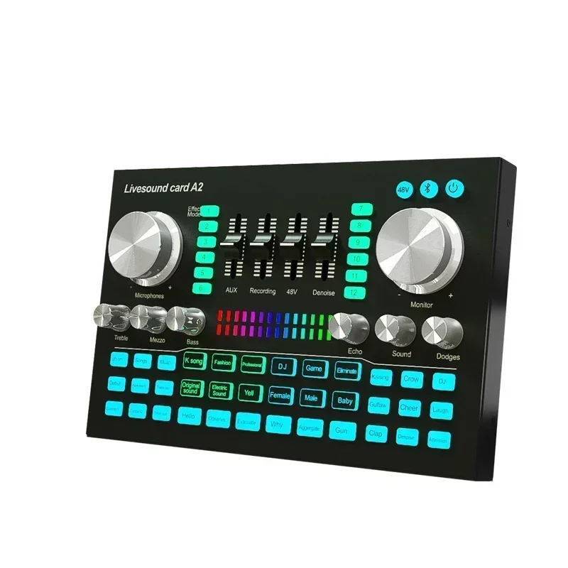 Placa de Som A2 Profissional c - Audio Music Volume avaliação e preço