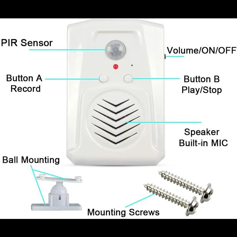 Mini sensor de movimento pir d - Audio Music Download Free avaliação e preço