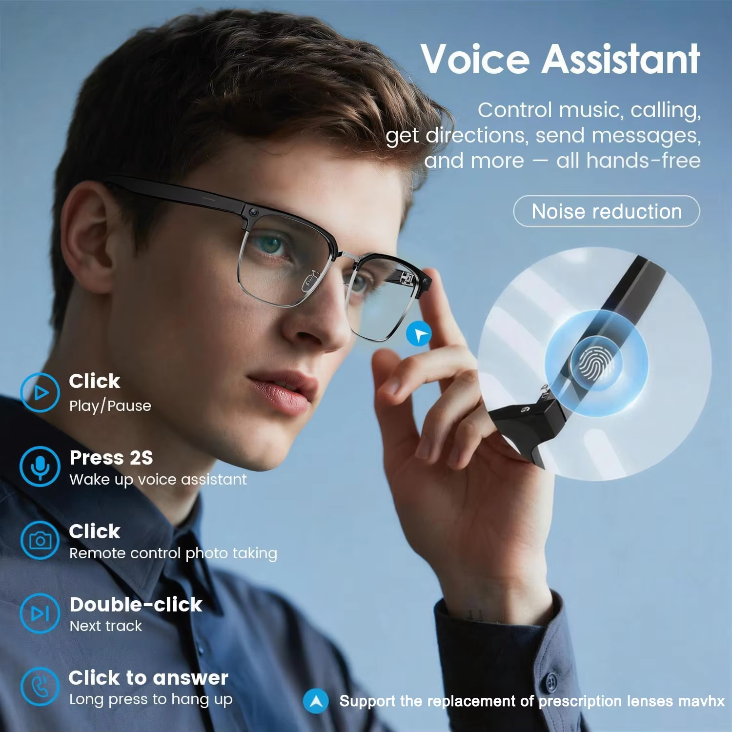 Óculos Inteligentes 2026 Novos - Audio Music Recording avaliação e preço